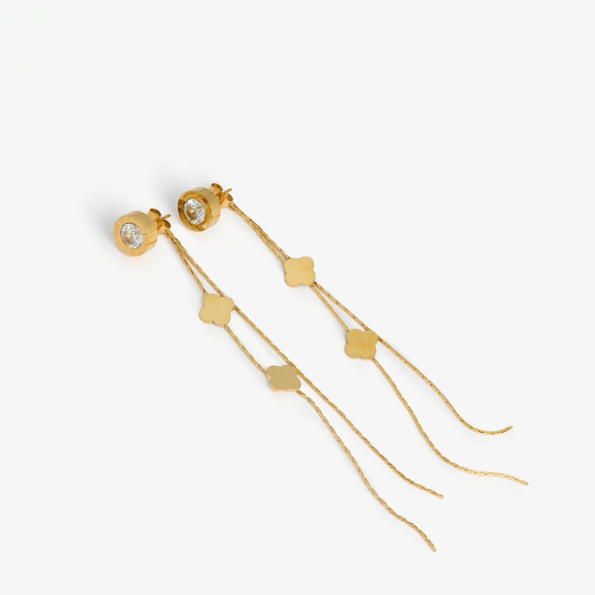 Gold Hyaden Earrings - EzaVision - Earrings - Gold Hyaden Earrings - EzaVision
