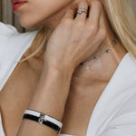 Silver Aether Bangle - EzaVision - Bracelets - Silver Aether Bangle - EzaVision