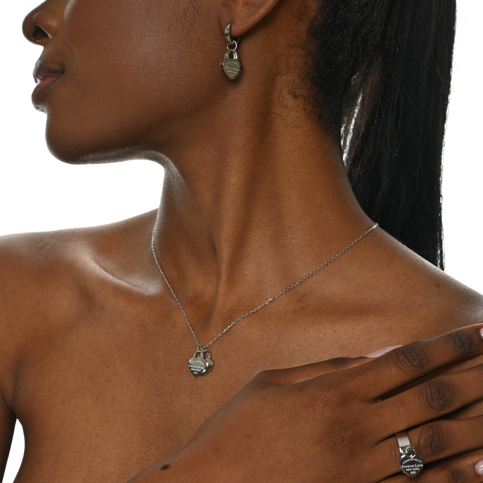 Silver Aphrodite Necklace - EzaVision - Necklace - Silver Aphrodite Necklace - EzaVision