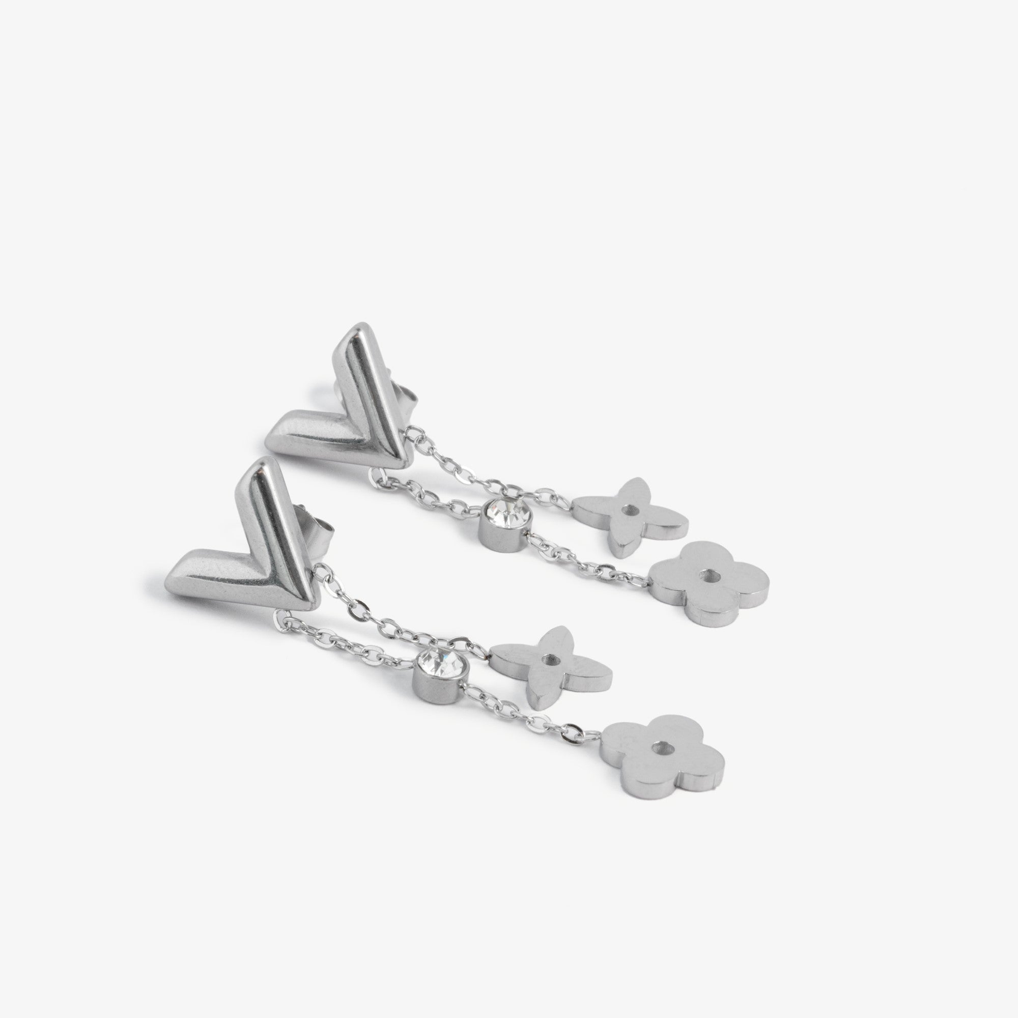 Silver Zosma Earrings - EzaVision - Earrings - Silver Zosma Earrings - EzaVision