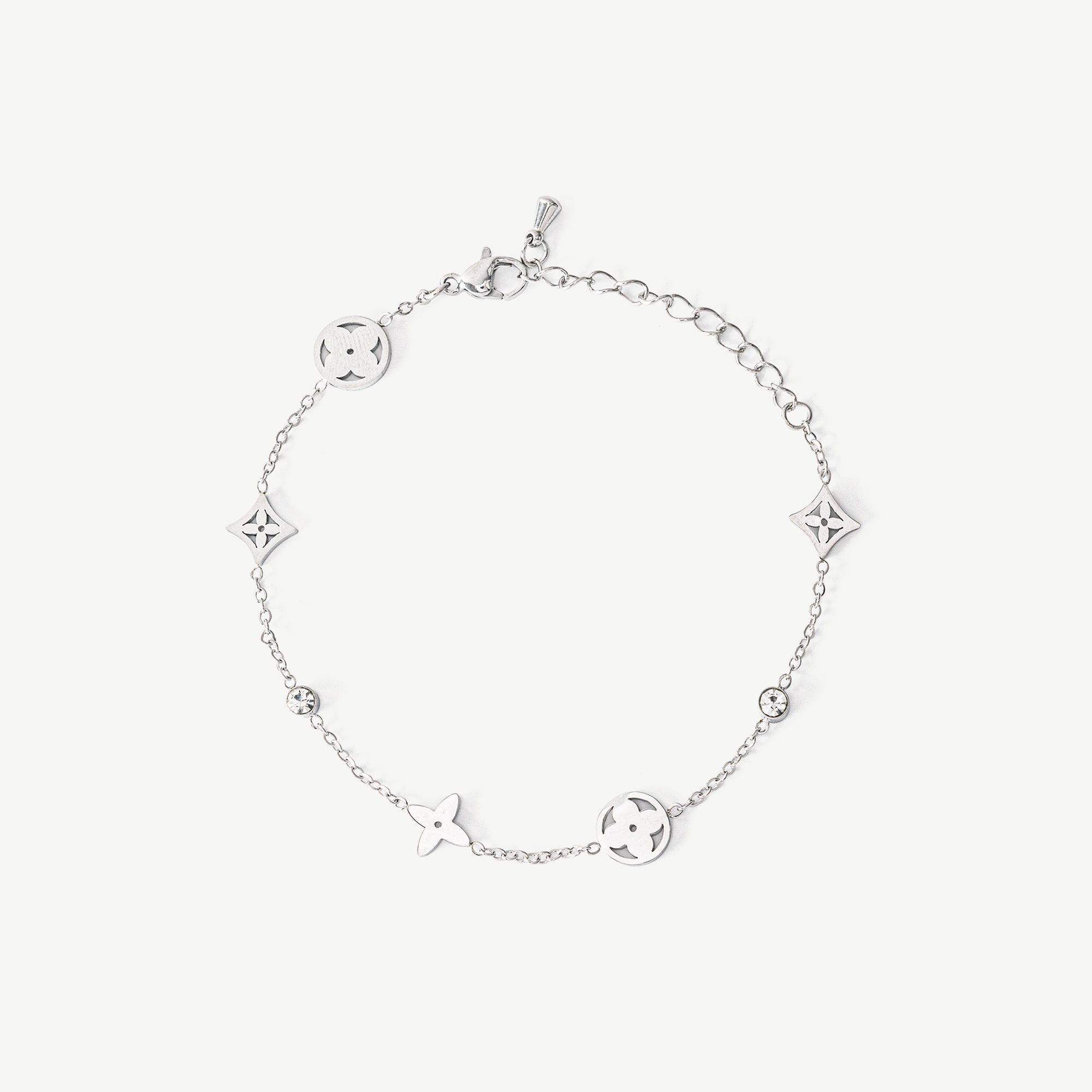 Tiny Silver Cervantes Bracelet - EzaVision - Bracelets -