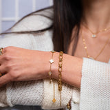 White Clover Bracelet - EzaVision - Bracelets - White Clover Bracelet